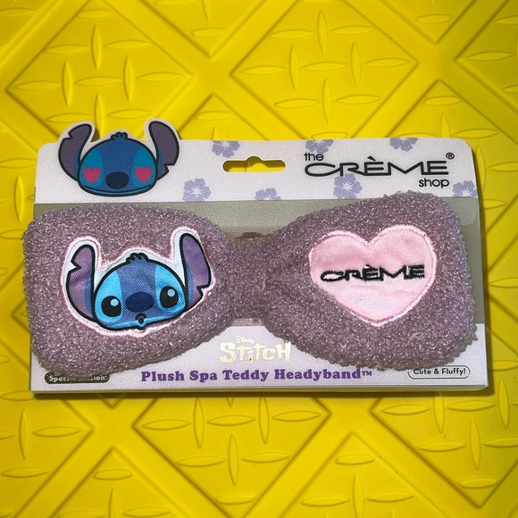 The Creme Accessories - Stitch Plush Spa Teddy Headband